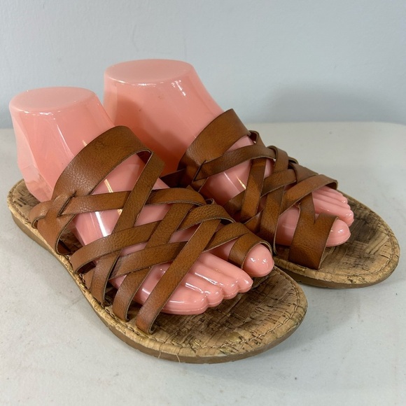 Kork-Ease Shoes - Korks slide on strappy sandals size 8